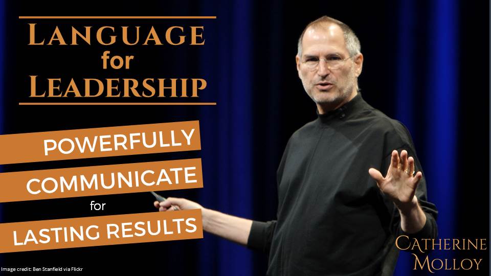 Language for leadership