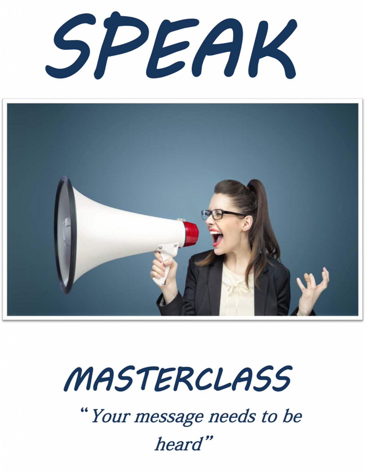 SPEAK Masterclass