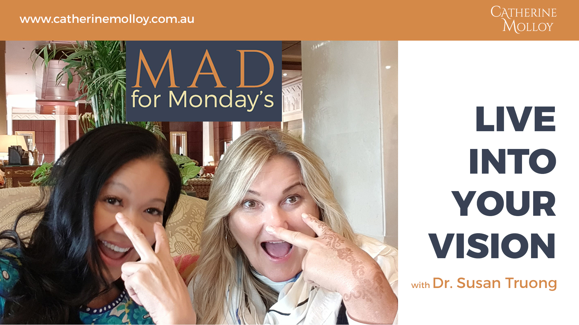 MAD for Monday’s – Live Into Your Vision